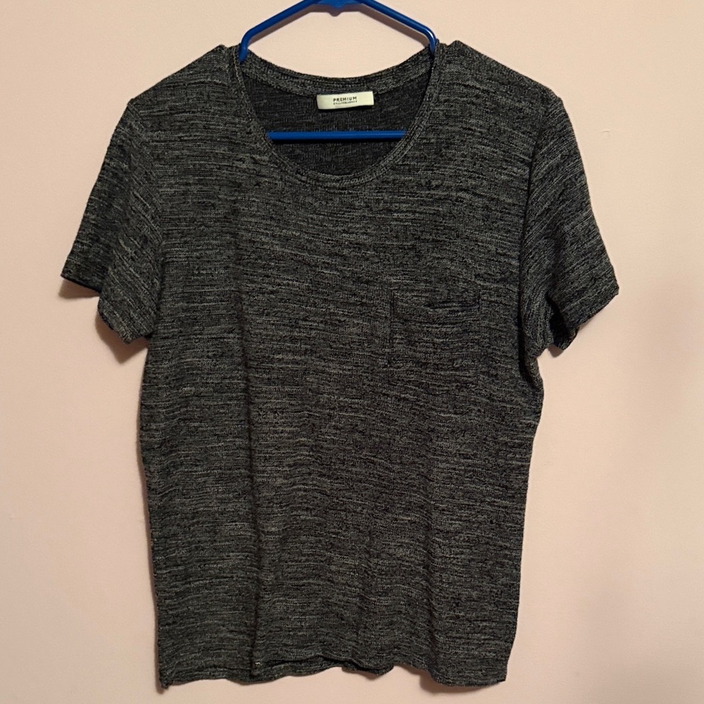 Jack and Jones Dark Gray Short Sleeve Tee